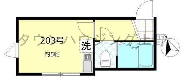 グランカーサ金町の物件間取画像